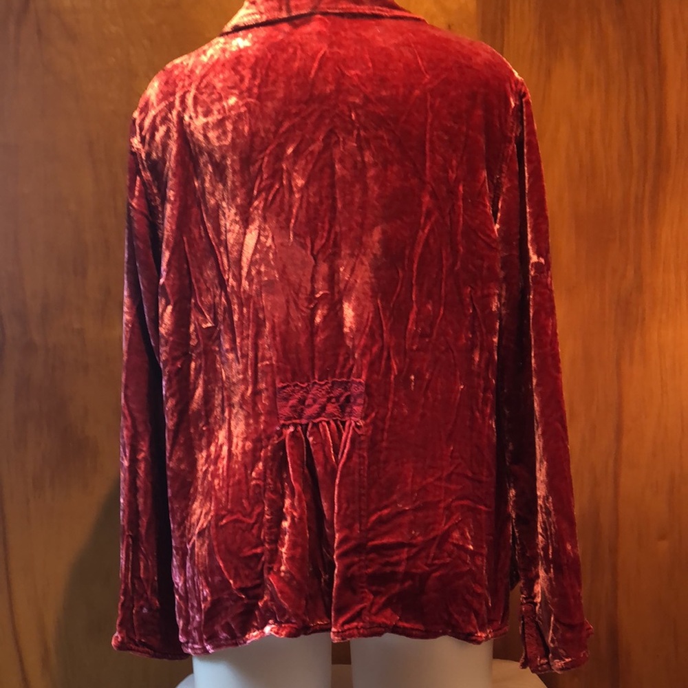 J Jill Button Up Long Sleeve Shirt Large - Picture 3 of 9